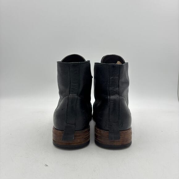 Shoto 5998 Handmade in Italy Boots Vibram Men\'s 12 D Lamb Leather